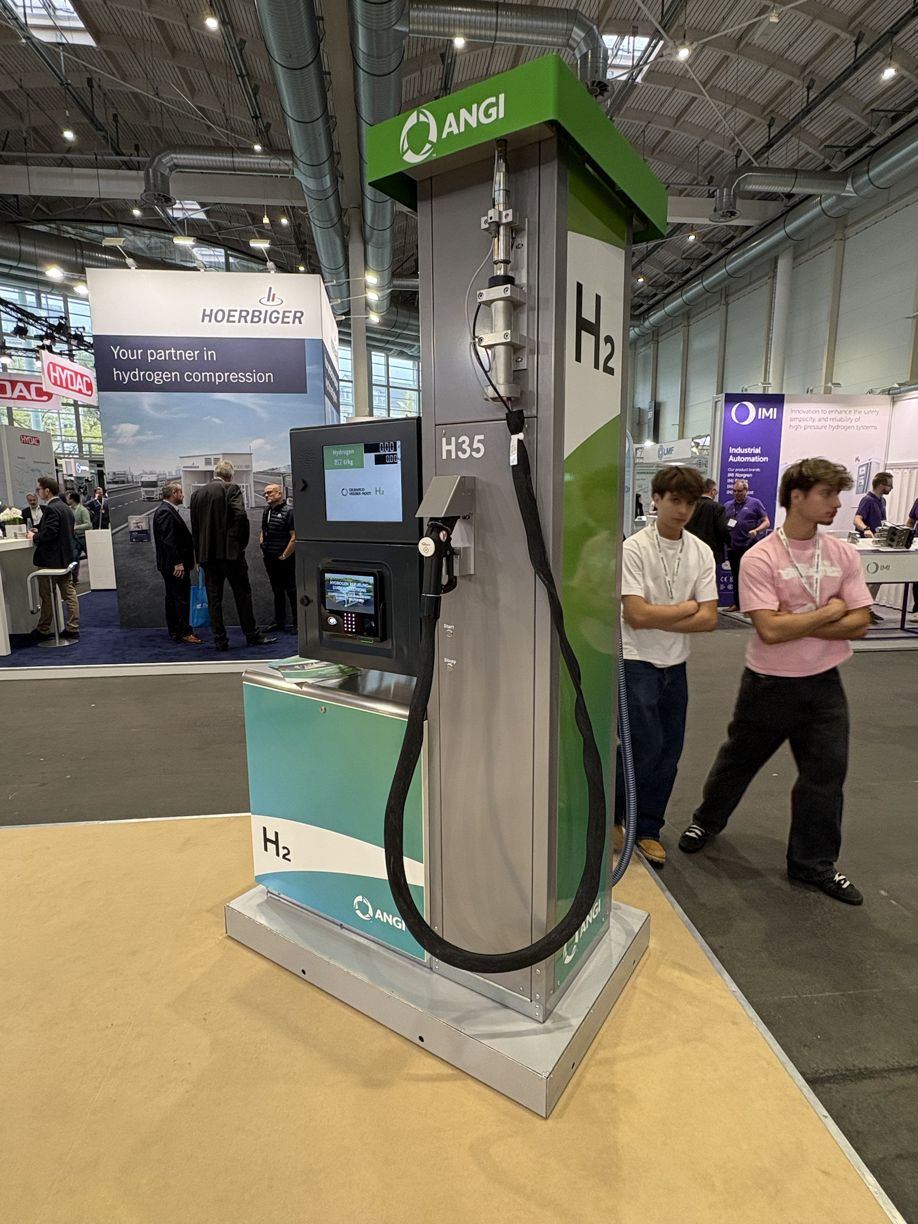 JVSHydrogen team at Hydrogen Technology World Expo